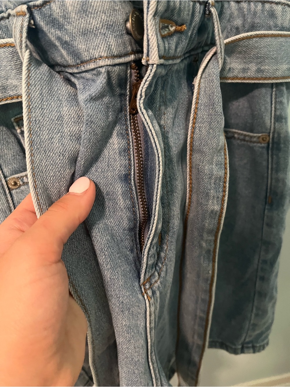 Universal Thread Denim Utility Romper - Picture 7 of 7